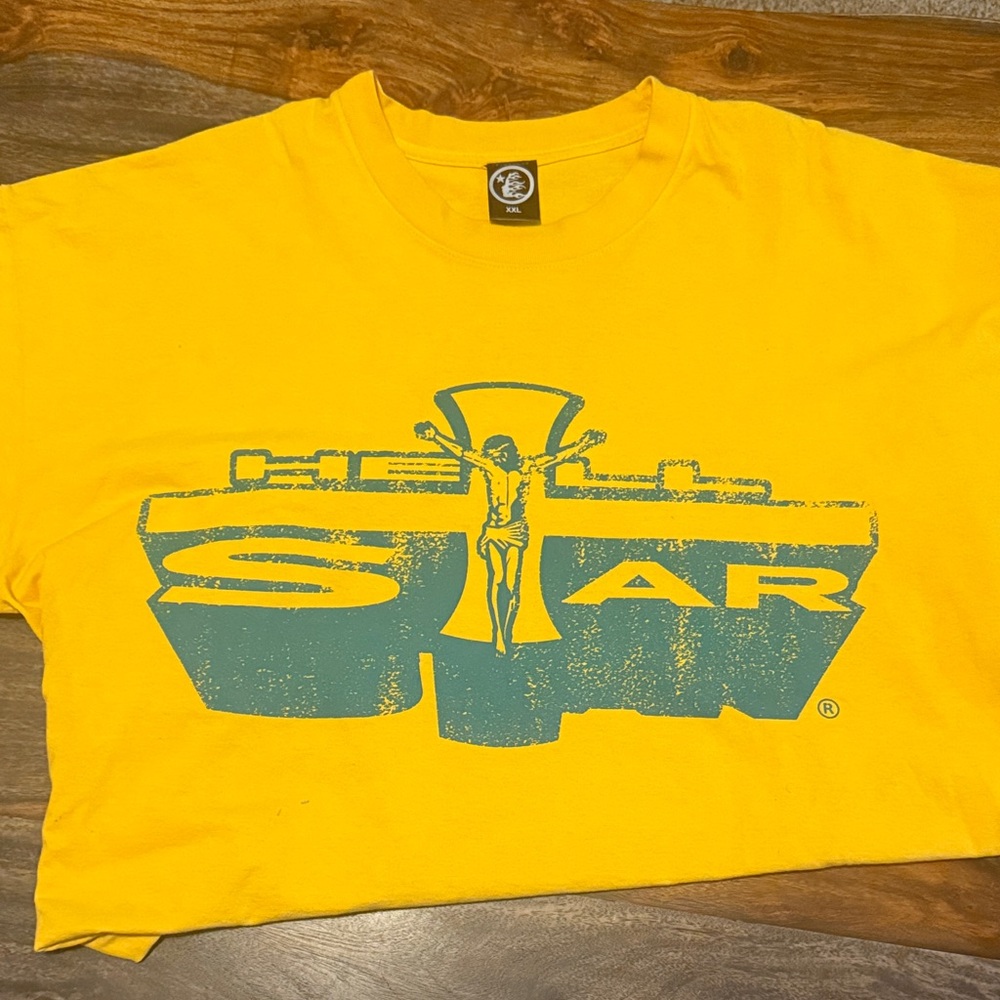 Yellow HELLSTAR Graphic Tee